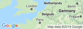 Nord Pas De Calais map